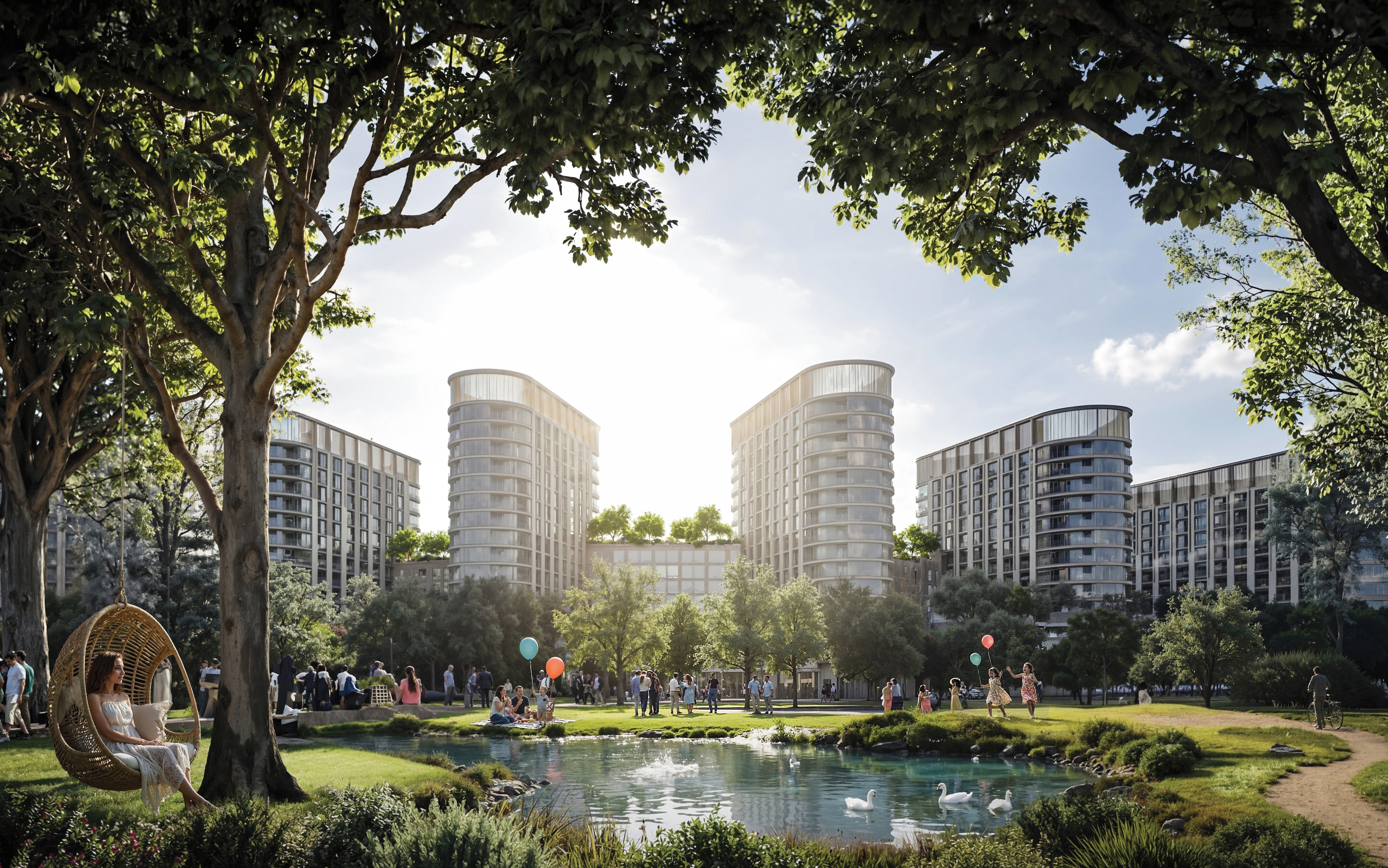 Sobha Sanctuary Dubai Nature-Focused Villa Community - Over 50,000 Trees and 800,000 Sq.Ft Central Park - Sustainable Living